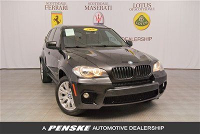 2011 bmw x5 5.0i m sport pack-cold weather-rear entertainment-tech pack- 3.5i-