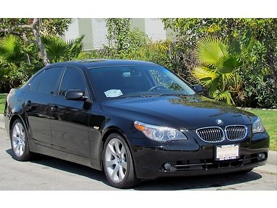 2007 bmw 550i sport/premium package/navigation/dvd player clean pre-owned
