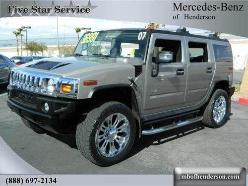 2007 hummer h2 sport utility 4d