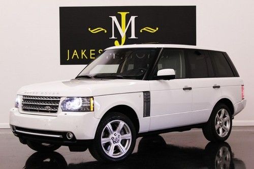 2011 range rover autobiography, fuji white, highly optioned, 38k miles, pristine