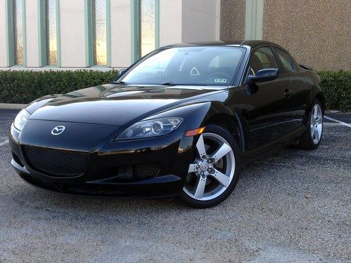 2007 mazda rx-8 base coupe 4-door 1.3l low miles no reserve