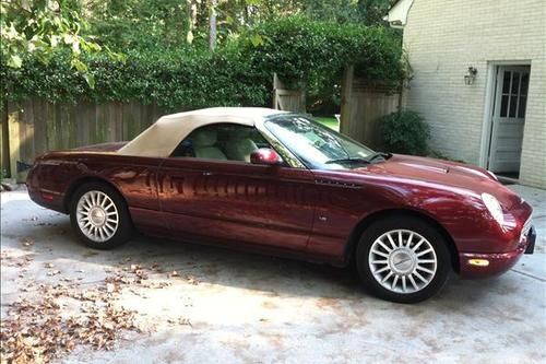 Low miles thunderbird convertible automatic 8 cylinder