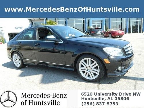 2009 mercedes-benz c-class 4dr sdn 3.0l sport rwd