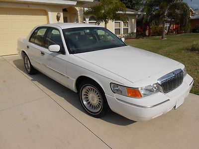 2000 grand marquis ls 1 owner fla rust free car low miles  perfect auto check