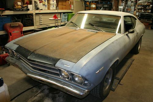 1969 chevrolet chevelle - ss clone 2 door nice body runs and drives no reserve