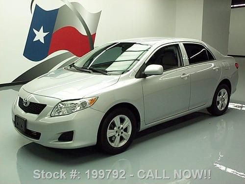 2010 toyota corolla le auto cd audio cruise ctrl 60k mi texas direct auto