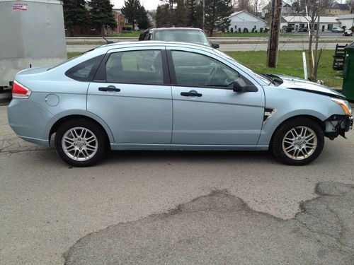 2008 ford focus se, power options, remote start, salvage, damaged, rebuildable