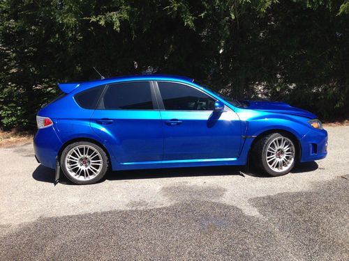 2008 subaru wrx sti  hatch wrc blue cobb stage 2- 2 sets of rims lots of extras