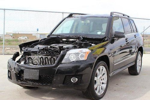 2011 mercedes-benz glk350 4matic damaged salvage loaded runs low miles wont last