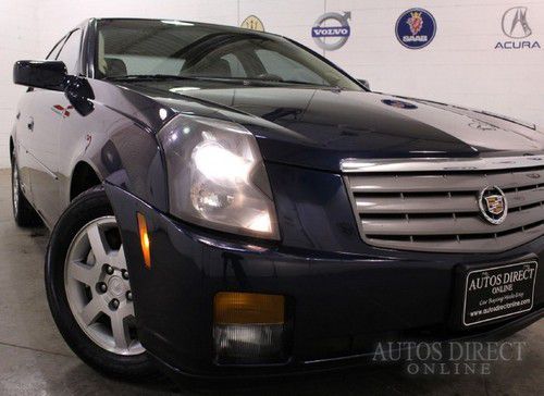We finance 2006 cadillac cts 3.6l auto warranty kylssentry mroof lthr cd pwrsts
