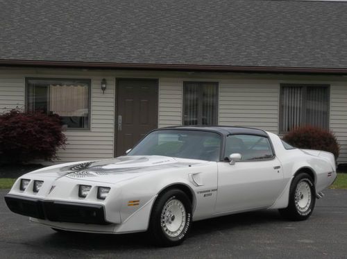 1981 pontiac trans am turbo - nascar edition - only 13,000 miles