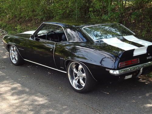 1969 chevy camaro rs black beauty
