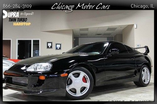 1993 toyota supra twin-turbo hardtop coupe rare 6 speed extremely clean! wow