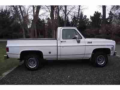 Cars For Sale Boise >> Sell used * BEAUTIFUL 1977 GMC SIERRA SHORT BED 4X4 - BIG ... Cars For Sale Boise >> Sell used * BEAUTIFUL 1977 GMC SIERRA SHORT BED 4X4 - BIG ...