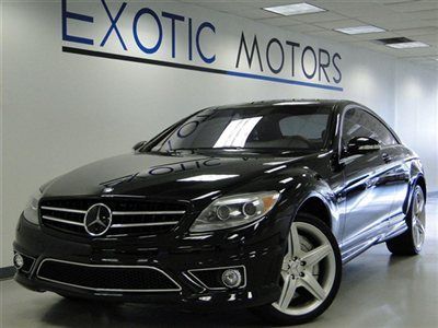 2008 mercedes cl63 amg!! nav rear-cam night-vision distronic pdc 20"whls xenons!