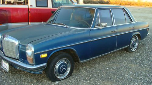 1970 mercedes 220d diesel with manual transmission project as is