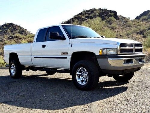 No reserve 2001 laramie slt 2500 4x4 turbo diesel ext cab long bed