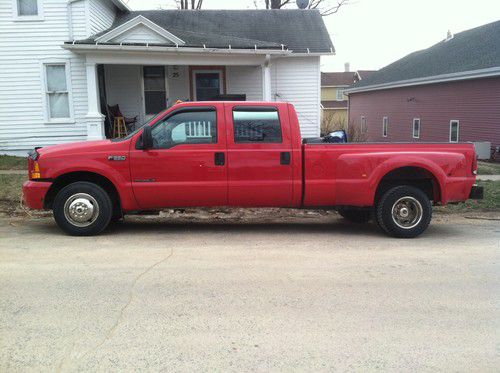 1999 ford f-350 super duty xl crew cab pickup 4-door 7.3l