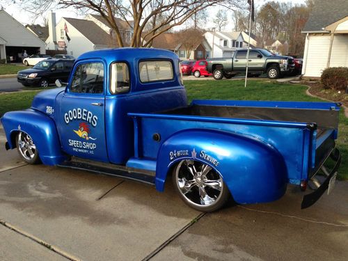 1952 chevy truck 3100 5 window short bed