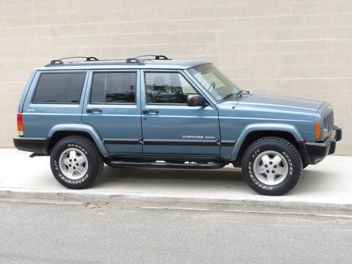 1999 jeep cherokee sport 4wd..runs &amp; drives excellent.