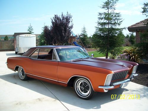 Immac 1965 buick riviera-mild custom-new interior-custom satin paint-no rust