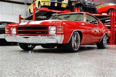1971 chevrolet chevelle pro-touring rest0-mod supercharged air ride a must see !