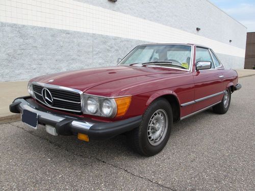 1977 mercedes 450sl - one owner - 31k miles  - documented - exceptional