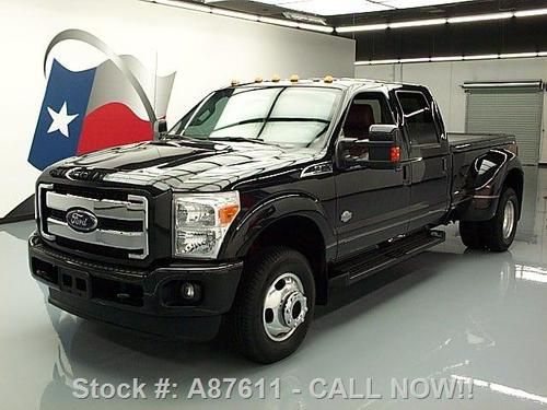 2012 ford f350 4x4 king ranch diesel dually sunroof nav texas direct auto