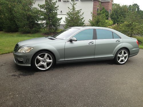 Matte grey mercedes s550 s63