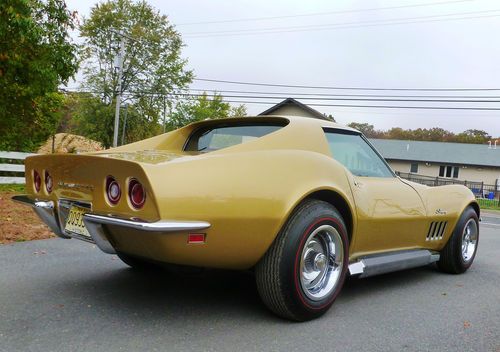 1969 chevy corvette 427/435hp, l89 coupe. 4-spd, body-off resto-fact.side pipes!