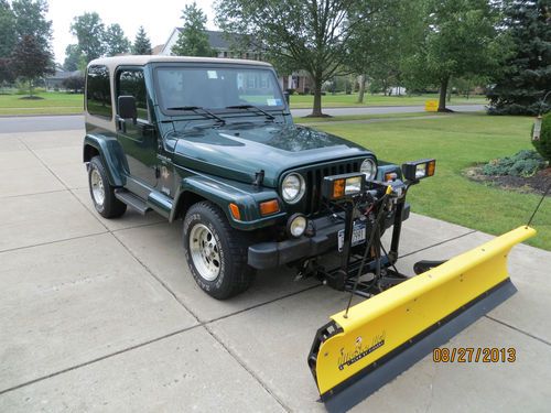 Sell used 1999 Jeep Wrangler Sahara - both tops - 6 cyl. 4 ...