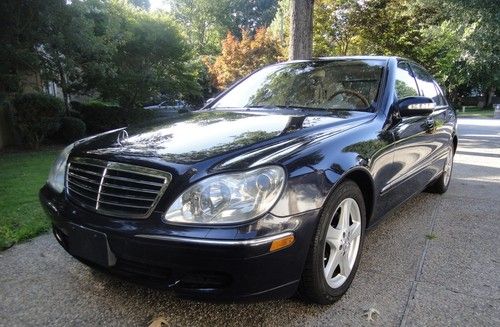 Mercedes benz s500 - well maintained - 7-speed auto transmission - l@@k !!