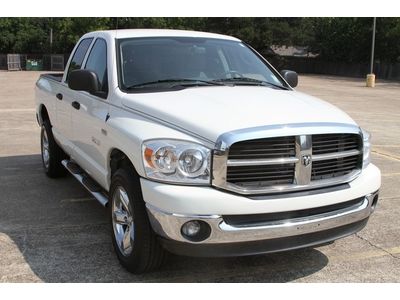 2008 dodge ram 1500 4x4 5.7l hemi quad cab short bed clean chrome awd price drop