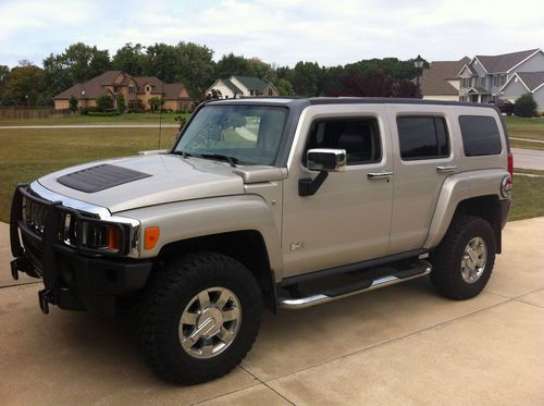 2007 hummer h3 h3x loaded boulder gray 4x4 heated leather low miles automatic