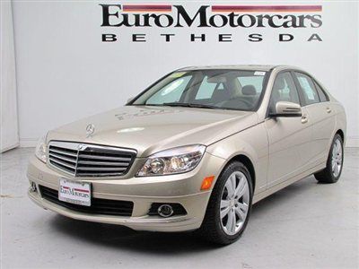 C-class mercedes-benz c-class c300 low miles 4 dr sedan automatic gasoline 3.0l