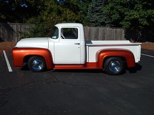 56 ford f-100 newly restored pickup