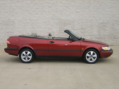 1997 98 99 96 saab 900 s convertible non smoker clean must sell no reserve!!!