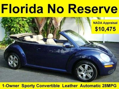 No reserve hi bid wins 1 owner pampered convertible leather heated seats 28mpg