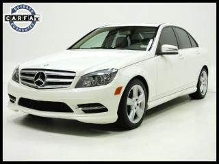 2011 mercedes benz c300 luxury loaded sunroof leather heated seats cd bluetooth!