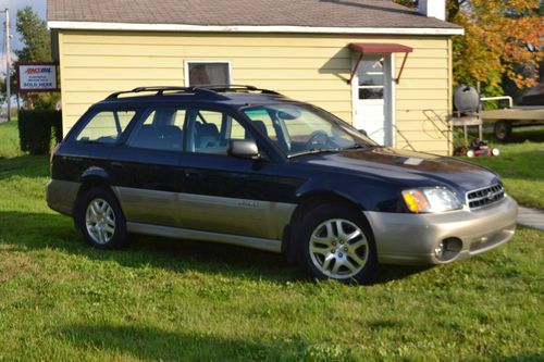 2002 subaru outback wagon 2.5 automatic new tires am/fm cd cassette weather band