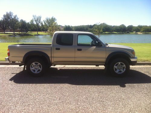 2003 toyota tacoma 4x4 double cab sr5 limited 35k miles texas truck no rust