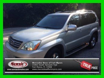 2003 used gx470 gx navigation 3rd row 4x4 wholesale no reserve tow pkg leather