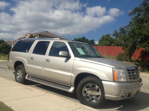 2005 cadillac escalade esv platinum  1 owner no acceidents clean clean loaded