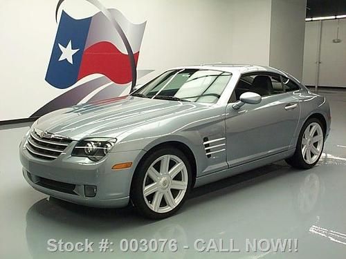 2004 chrysler crossfire auto heated leather only 46k mi texas direct auto