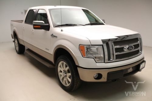 2012 king ranch crew 4x4 longbed navigation sunroof leather we finance 34k miles