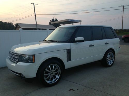 2010 land rover range rover supercharged  cheapest one on ebay