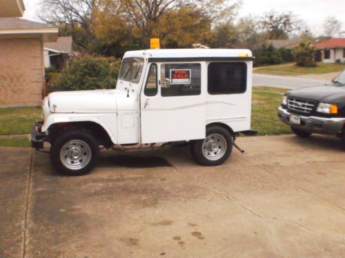 Right hand drive postal jeep