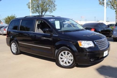2010 chrysler town and country touring, stow and go, rear entertainment, bu cam.