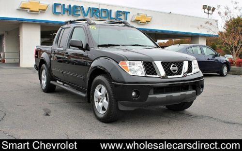 Used nissan frontier crew cab 4x4 automaic truck 4wd pickup trucks we finance