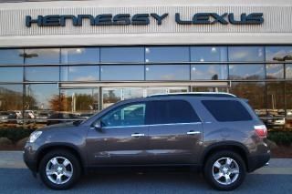 2007 gmc acadia fwd 4dr slt  leahter navigation dvd third row one owner